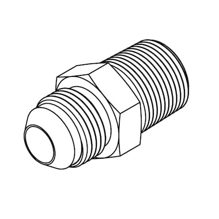 Hydraulic Fitting-Steel06MJ-04MP